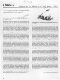 Libros  [artículo] Alex V. Bischhoffshausen V.