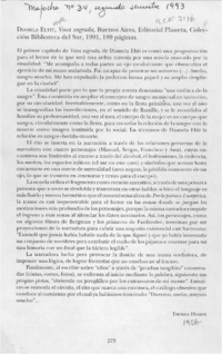 Diamela Eltit, "Vaca sagrada"  [artículo] Tomás Harris.