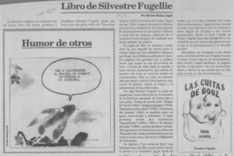 Libro de Silvestre Fugellie  [artículo] Marino Muñoz Lagos.