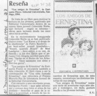 Reseña  [artículo] E. U.