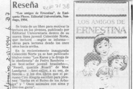 Reseña  [artículo] E. U.