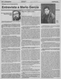 Entrevista a Mario García A.