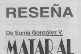 Matar al marido es la consigna  [artículo].