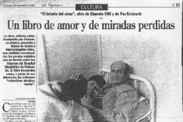 Un libro de amor y de miradas perdidas