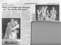 Sexo en todas sus formas en "La ronda del amor"  [artículo].