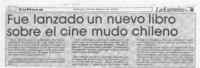 Fue lanzado un nuevo libro sobre el cine mudo chileno  [artículo].