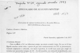 Epistolario de Augusto Winter  [artículo].