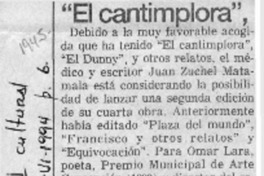 "El Cantimplora"  [artículo].