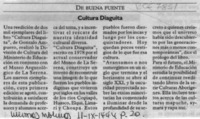 Cultura diaguita  [artículo].