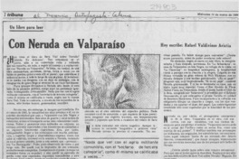 Con "Neruda en Valparaíso"