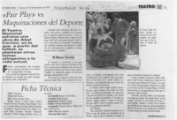 "Fair play" vs. maquinaciones del deporte