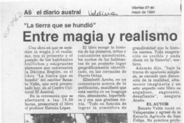 Entre magia y realismo  [artículo].