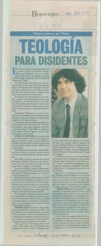 Teología para disidentes