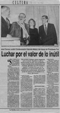 Luchar por el valor de lo inútil  [artículo].