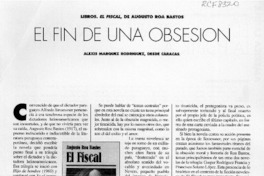 El fin de una obsesión