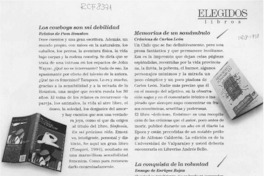 Elegidos  [artículo].