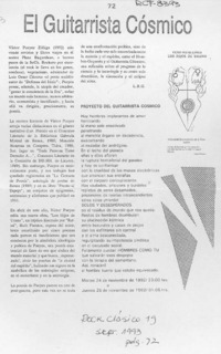El guitarrista cósmico  [artículo] L. R. G.