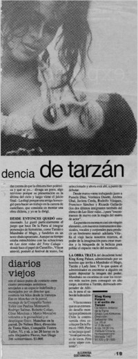 Teatro en tabla  [artículo] Alejandra Costamagna.