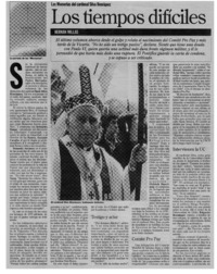 Los tiempos difíciles