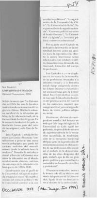Universidad y nación  [artículo] Eugenio García- Díaz.