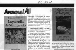 Anaquel  [artículo] Mariano Aguirre.