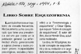Libro sobre la esquizofrenia  [artículo].