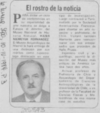 El rostro de la noticia