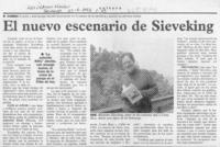 El Nuevo escenario de Sieveking  [artículo].