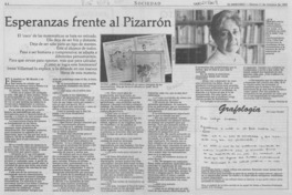 Esperanzas frente al pizarón