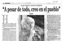 "A pesar de todo, creo en el pueblo"  [artículo].