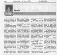 Envío  [artículo] Rosa González Baeza.