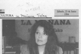 Obra teatral estrenan en Talca  [artículo].