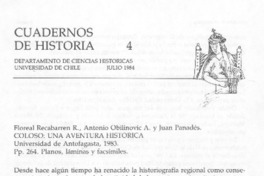 "Coloso, una aventura histórica"