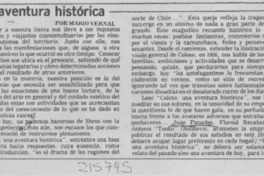 Una aventura histórica