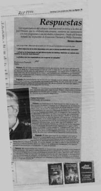 Respuestas  [artículo] Victoria Uranga.