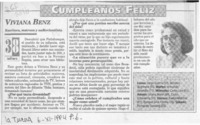 Viviana Benz  [artículo].