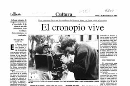 El cronopio vive  [artículo] María Eugenia Meza.