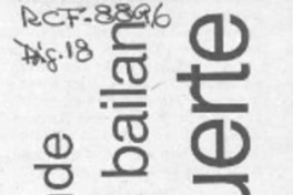 Un Recital donde los jóvenes bailan con la muerte  [artículo] Willy Nikiforos.