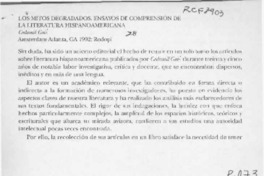 Los mitos degradados