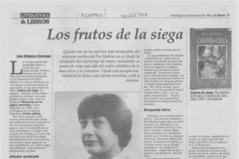 Los frutos de la siega