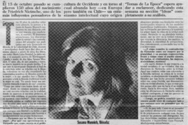 Nietzsche o "la verdad es mujer"