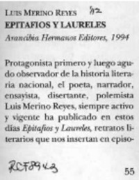 Epitafios y laureles