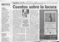 Cuentos sobre la locura  [artículo].