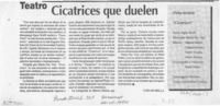 Cicatrices que duelen  [artículo] Carlos Mella.