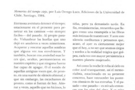 "Memorias del tiempo viejo"