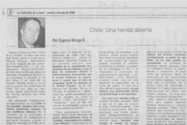 Chile, una herida abierta