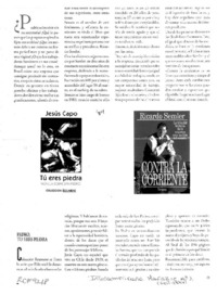 Pedro, tú eres piedra  [artículo].