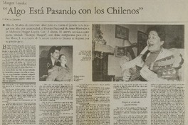 "Algo está pasando con los chilenos"