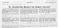 "El Absolutismo ilustrado en Hispanoamérica"  [artículo].