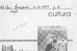 "Adiós al paraíso"  [artículo] Carlos Iturra.
